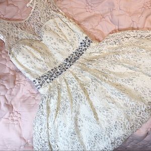 BEAUTIFUL OFF WHITE DRESS